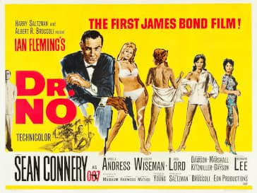 First James Bond Film (Dr. No) Released