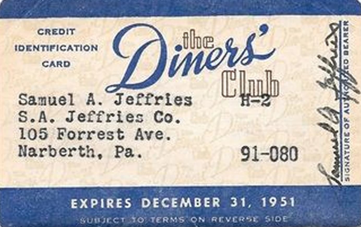 Diners Club Card Introduced