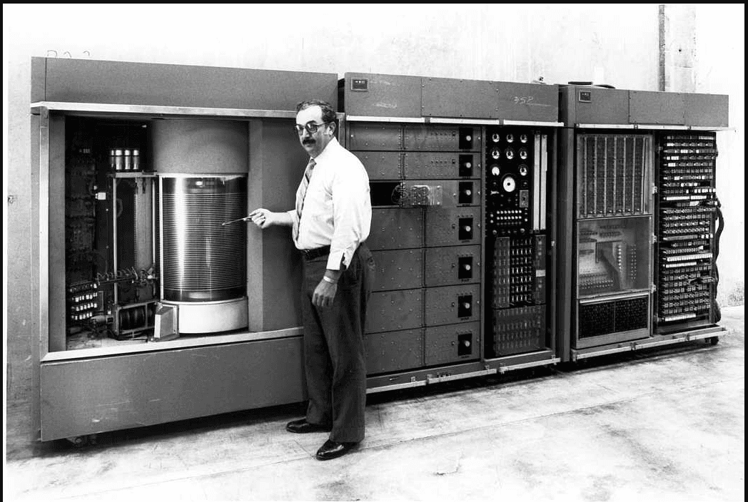 IBM Invents the Hard Disk Drive