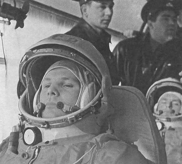 Yuri Gagarin Becomes First Human in Space