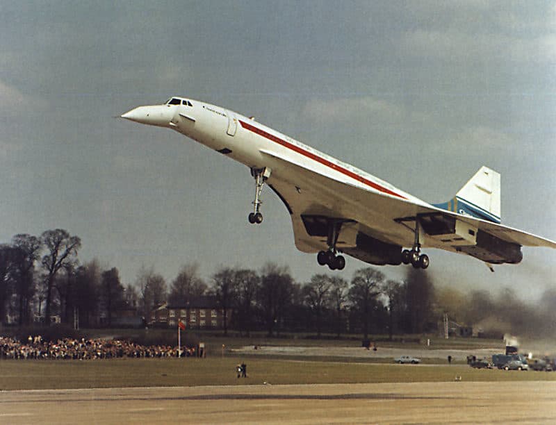 Concorde Enters Commercial Service