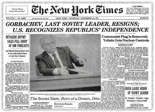 Collapse of the Soviet Union