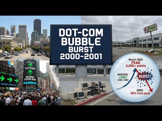 Dot-Com Bubble Bursts